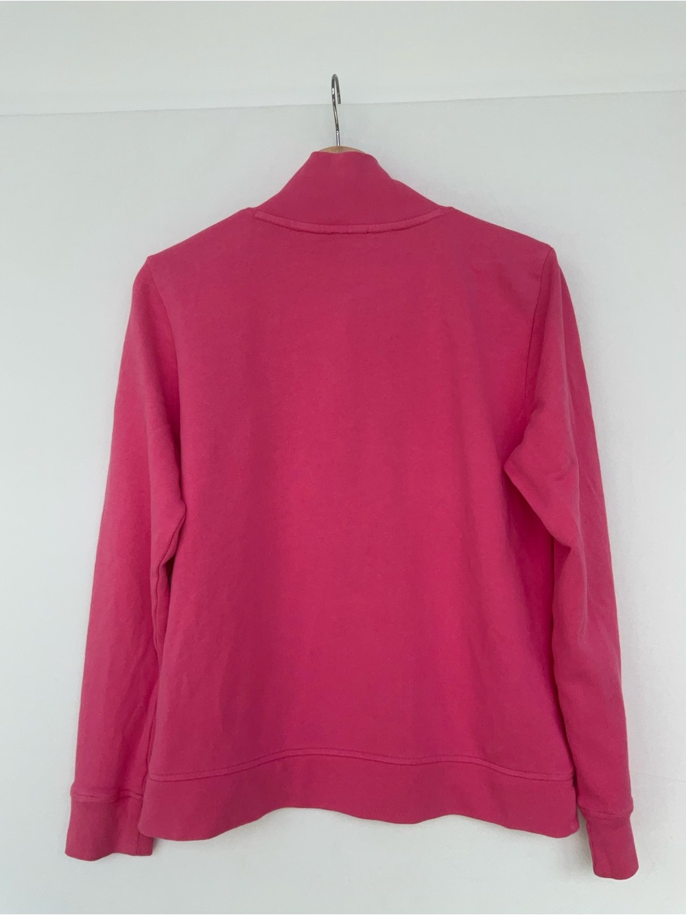 Talbots Ruffle Placket Mockneck Pullover - Picture 6 of 8